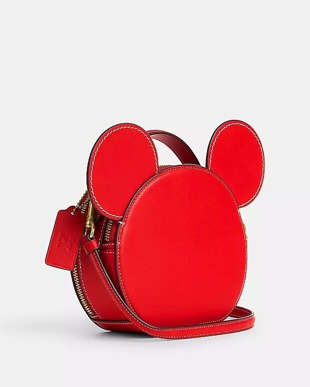 NWT Coach CM194 Disney X Coach Mickey Mouse Ear Bag Smooth NWT Coach CM194 Disney X Coach Mickey Mouse Ear Bag Smooth