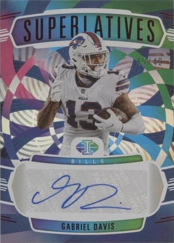 2022 Panini Illusions Gabriel Davis #SS-GD