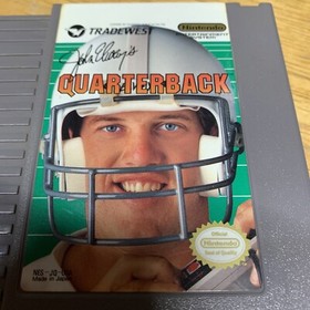 John Elway's Quarterback Nintendo Entertainment System 1989 NES Tested Works
