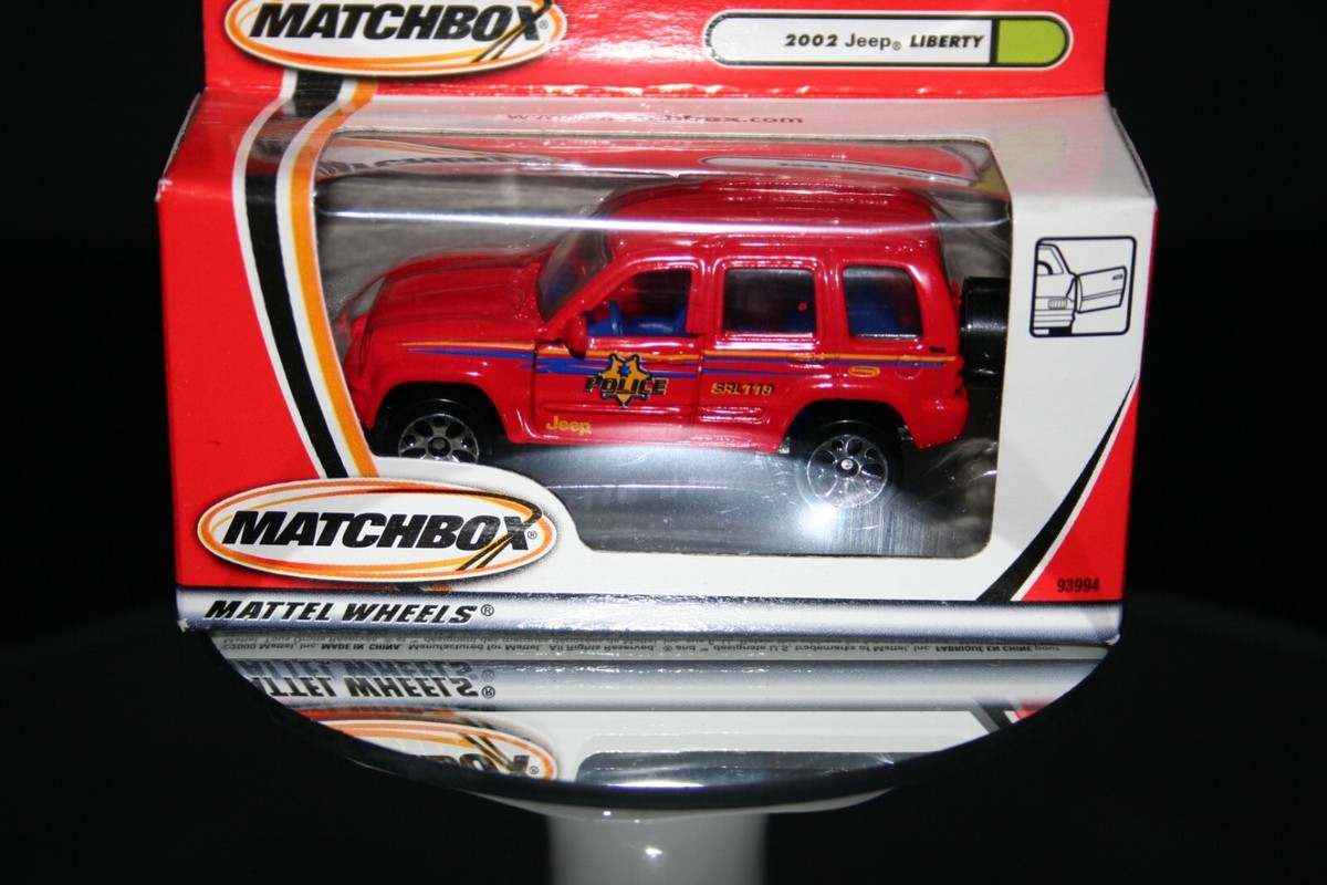Matchbox 2000 #71 2002 Jeep Liberty - Police | eBay
