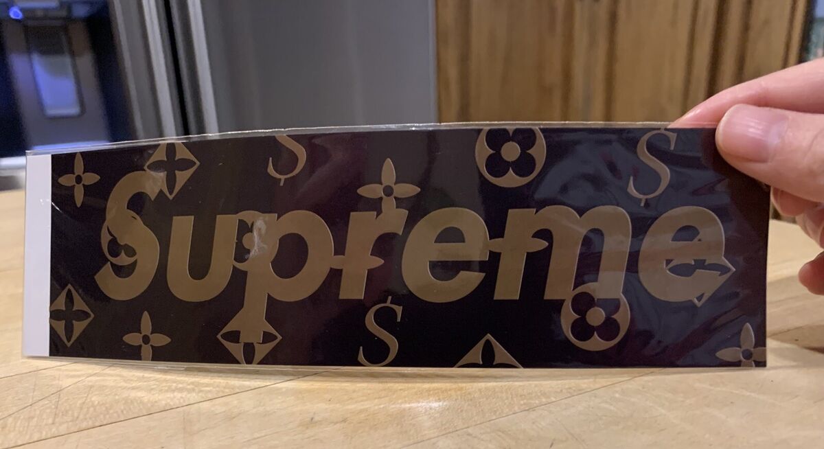 絵画 Supreme Louis Vuitton Box Logo Stickers Supreme Louis Vuitton Box Logo Stickers 絵画