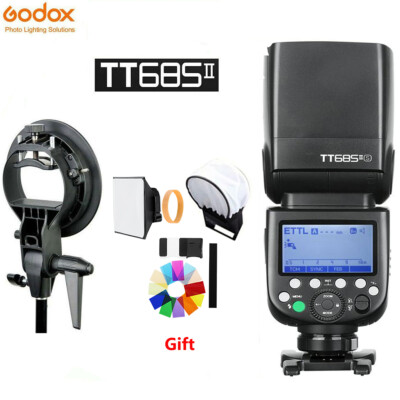 Godox TT685II-S TTL Blitz Blitzgerät HSS 1/8000s für Sony Kamera+ S-typ Bowens