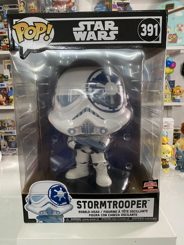 Funko Pop Star Wars Art Series Blue 10" Stormtrooper #391 Target Exclusive