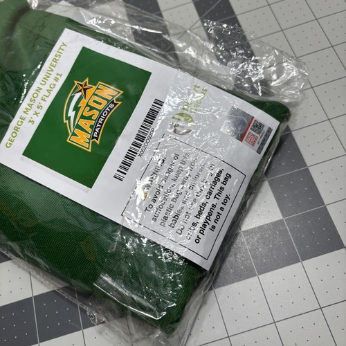 George Mason University Patriots Flag 3’x5’ Official NCAA Fairfax Virginia NEW - Picture 11 of 15