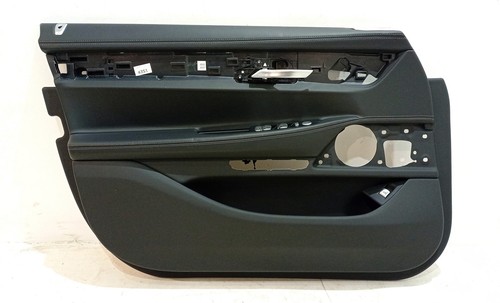 BMW OEM Door panel leather front left schwarz Nappa G717657 7' G11 G12 7448517