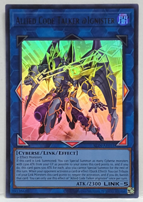 Yugioh Asian-English Allied Code Talker @Ignister ALIN-AE051 Ultra