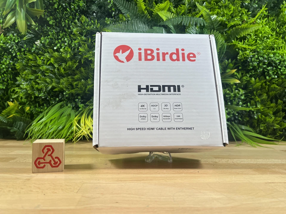 iBirdie 50 Feet HDMI Cable HDMI 2.0 4K HDR 18Gbps - Image 2 of 4