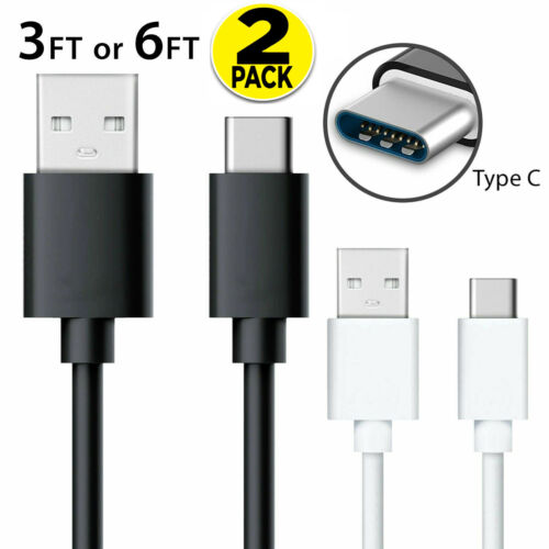 USB typu C kabel do transmisji danych szybkie ładowanie 2m 6ft kabel do Samsung Galaxy Huawei Xiaomi - Zdjęcie 1 z 11