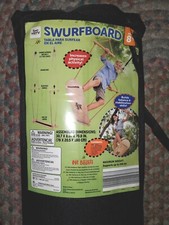 Bee Happy SWURFBOARD Swingboard - Kids / Family Fun Physical Outdoor Activity