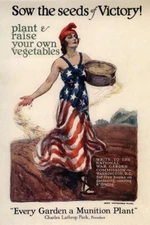 War Sow Seeds of Victory Vegetables Vintage Poster Repro FREE S/H in USA