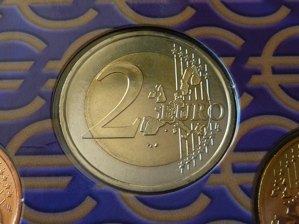 2 EURO FRANCE 2002 BU FDC scellée sous vide !!! - Photo 2/2