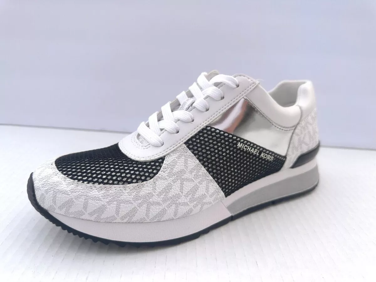 Kors Allie low-top sneakers White/Black(HJ22A)various Size