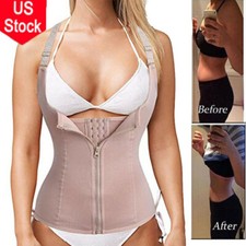 Fajas Reductora Colombianas Body Shaper Waist Trainer Tummy Control Sauna Corset