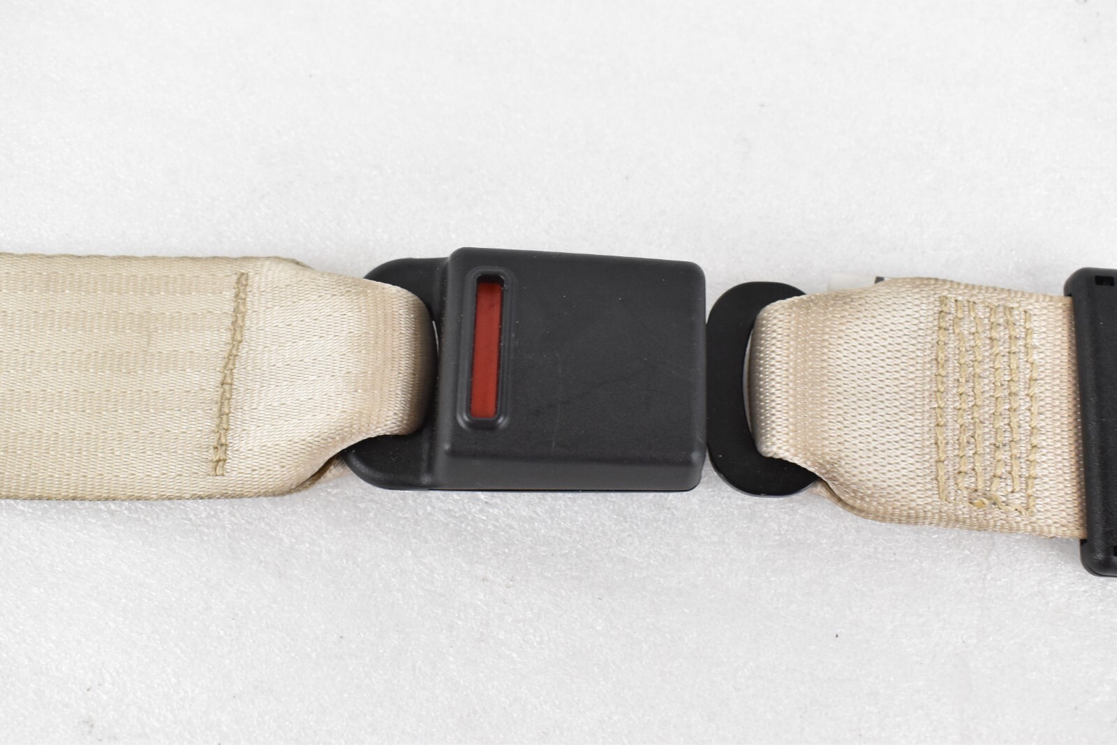 🚀 14-17 Maserati Ghibli Rear Center Seatbelt Seat Belt Retractor Assembly TAN