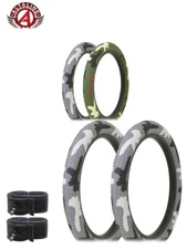 ALTALINE HIGH Performance BMX BICYCLE 20" x 2.40" Semi-Slick CAMO TIRE W/Tubes.