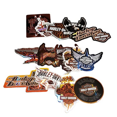 Harley Davidson Licensed Decal Biker Motorcycle Prism Sticker