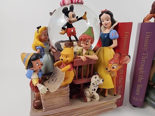 Disney Wonderful World of Disney Set 2 Globi Neve Fine Libro vedi descrizione - Foto 3 di 16