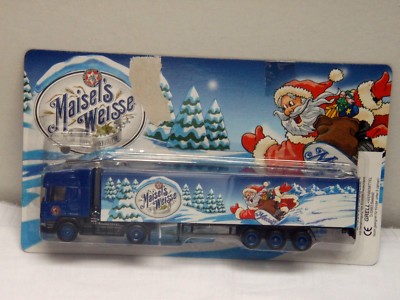 Werbe Truck Scania LKW Maisel´s Weisse Weihnachtstruck 2001 - neu  OVP   (K)