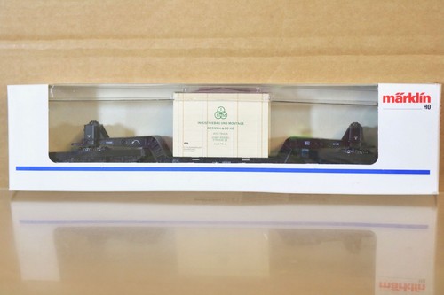 MARKLIN MÄRKLIN 4618.001 SONDERMODELL DB IBM GESMBH AUSTRIA CONTAINER WAGON nq