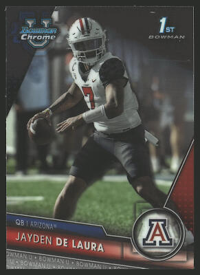 2023 Bowman University Chrome Jayden De Laura #30  1st