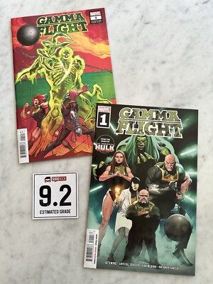 Gamma Flight #1 Set of TWO Covers NM- 9.2 - Buy 5 for Free Ship! (Marvel, 2021)
