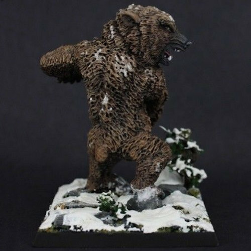 Reaper Warlord 14452 Dire Bear Monster Grizzly Beast Tier Höhle braune Kreatur - Bild 3 von 4