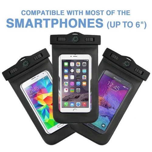 Universal Waterproof Underwater Phone Case Armband Dry Bag Pouch All Smartphones - Picture 3 of 12
