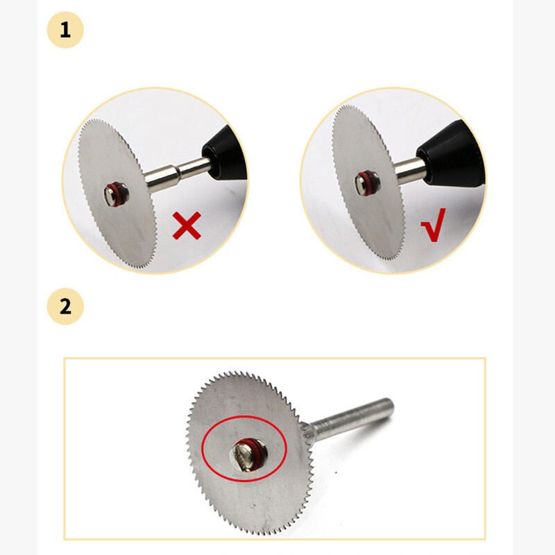 11-teiliges Mini-Kreissäge-Scheiben Set – Edelstahl, Für Rotary-Werkzeuge, Zum Schneiden Von Holz & Dünnem Metall
