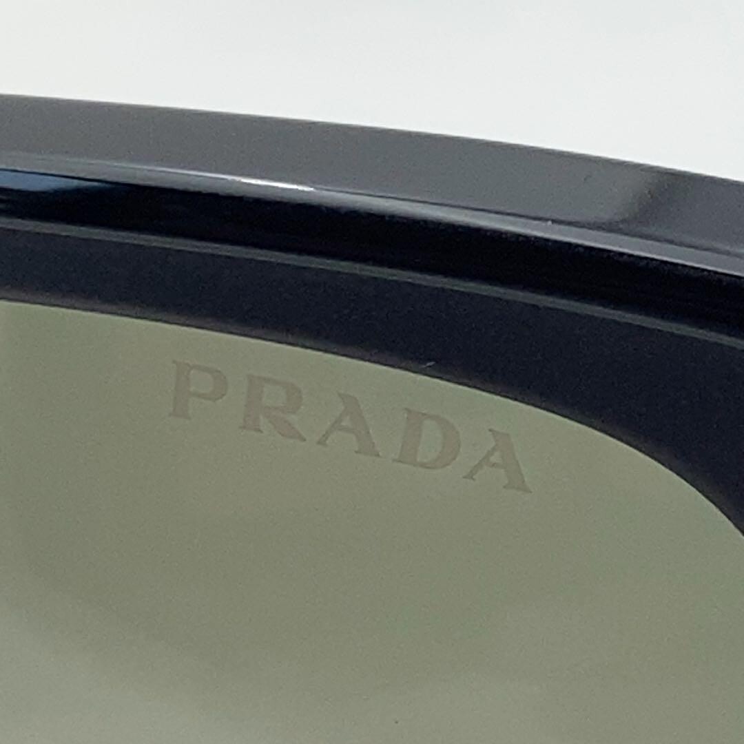 PRADA サングラス　SPR20P-A 1AB-0A7 美品 PRADA' Fashion Glasses, Black Frame, Japan Import, SPR20P-A