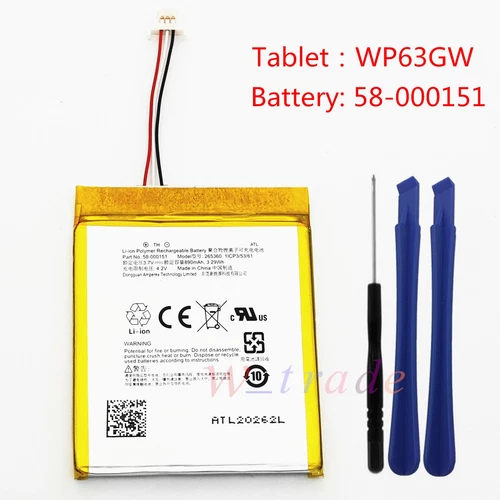 New Battery 58-000151 For Amazon Kindle 7 7th 8th Gen WP63GW SY69JL 6" Tablet