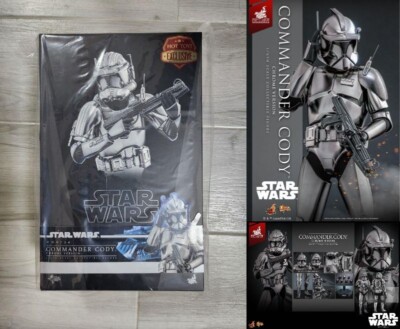 Hot Toys STAR WARS 1/6 Star Wars MMS734 Commander Cody Chrome New Rare Japan