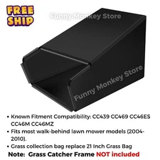 Lawn Mower 21" Grass Bag Catcher for Troy Bilt/ Ryobi/MTD Walk-behind Lawnmower