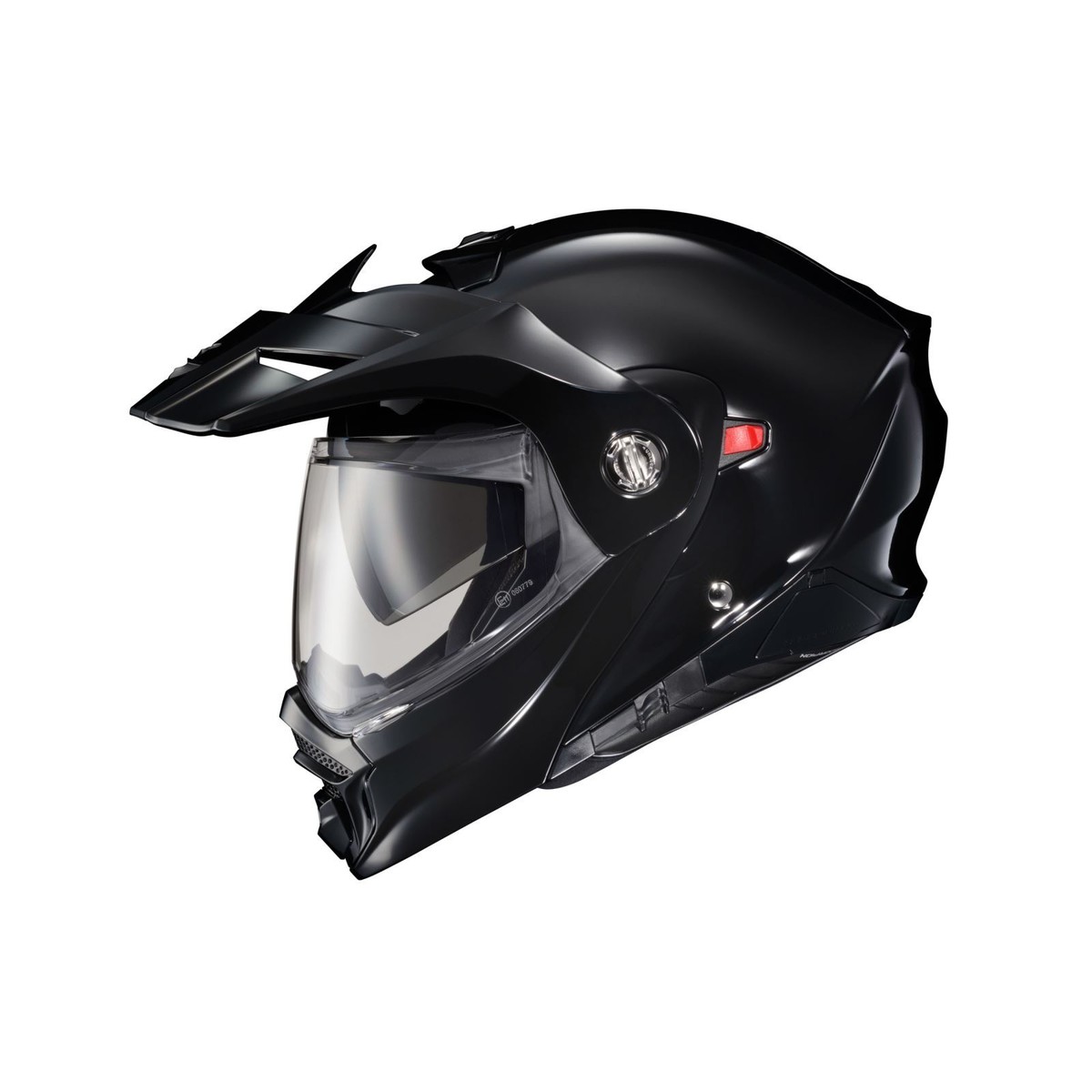 ScorpionEXO AT960 Modular Adventure Street Motorcycle Helmet With Bluetooth Ready Speaker Pockets DOT ECE Approved Topographic (Sand Large