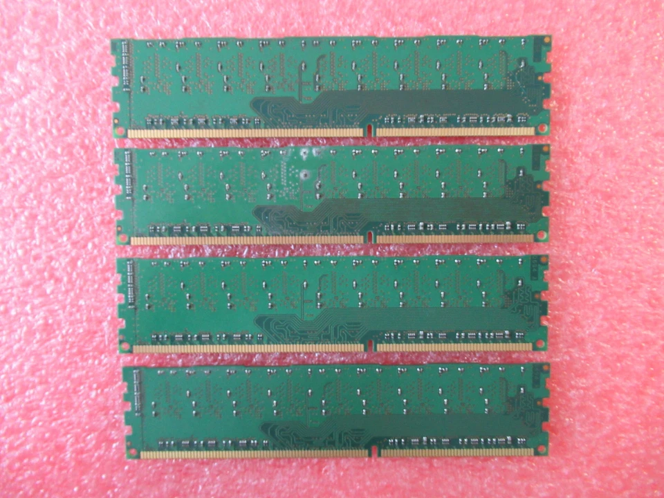 HP Micron 4GB (4 x 1GB) DDR3-1333 PC3-10600E ECC 240-Pin DIMM Ram 500208-061 - Image 3 of 4