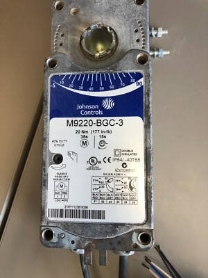 M9220-BGC-3 SeriesOn/Off Electric Spring Return Actuator