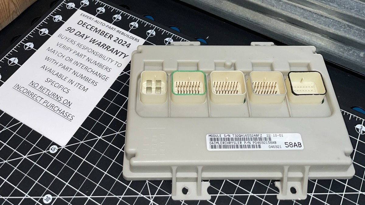 BCM BCU Body Control Module Dodge Caravan P/N: 04692158AB | eBay