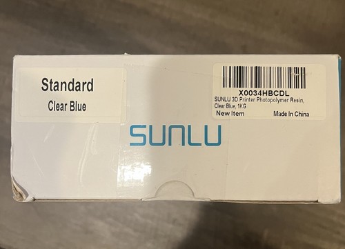 SUNLU Photopolymer 3D Printer Resin: 1000g High Temp 405nm UV Curing Solid Grey - Picture 2 of 7