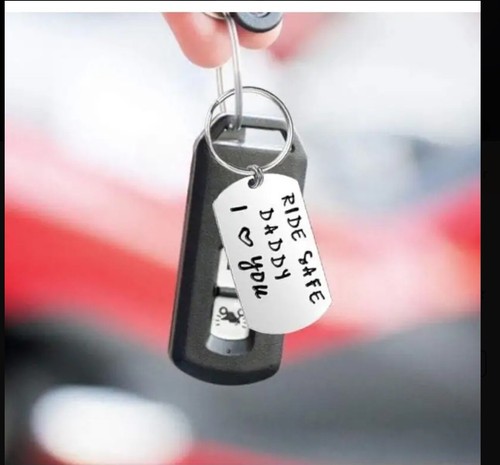Dad Keychain - Safe Keychain Drive Safe Going Away Gifts for Travelers - Picture 5 of 7