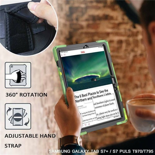 Kids Rugged Shockproof Case Cover For Samsung Galaxy Tab S6 Lite S8 S7 11 12.4" - Picture 101 of 105
