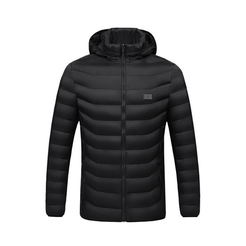 11/15 Areas Heating Jacket Electric Heated Coat USB Charging Thermal Hooded Coat - Zdjęcie 14 z 22