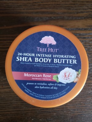 tree hut 24 hour intense hydrating shea body butter moroccan rose