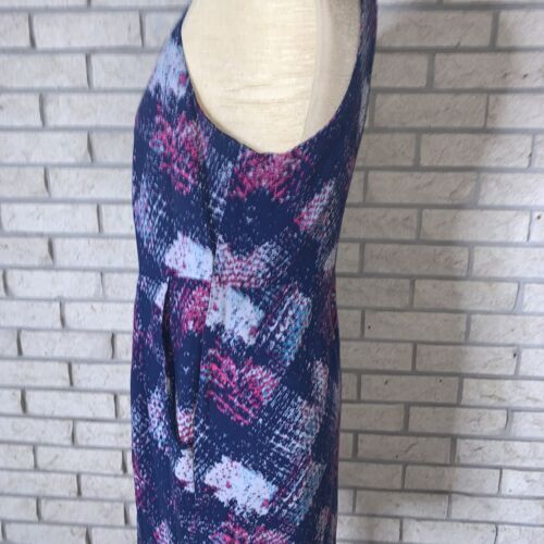 Kimchi Blue Sleeveless Multicolored Fit & Flare Side Pockets Rayon Dress Size 8 - Picture 11 of 24