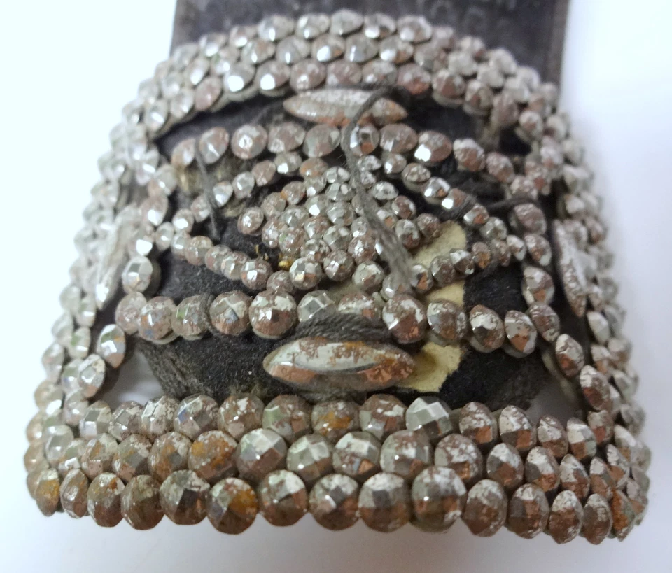 Винтажный антикварный викторианский зажим для пряжки обуви в стиле ар-деко из стали - Изображение 4 из 4