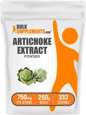 BulkSupplements Artichoke Extract Powder - 750mg per Serving