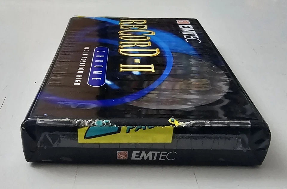 CASSETTE EMTEC C-90 RECORD-II CHROME SEALED - Imagen 4 de 4