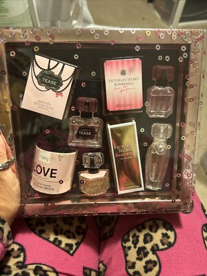 Victoria's Secret Perfume Gift Set Bombshell/Heavenly/Tease/Love