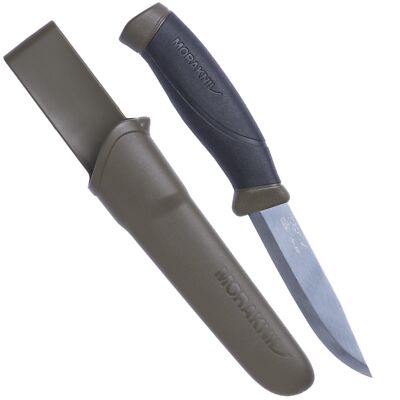 Morakniv Companion Fixed Blade Outdoor Knife with Stainless Steel Blade, 4.1-...