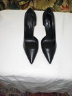NINE WEST Size 8M Preowned (worn once) 4" Classic Heels Black — photo 1