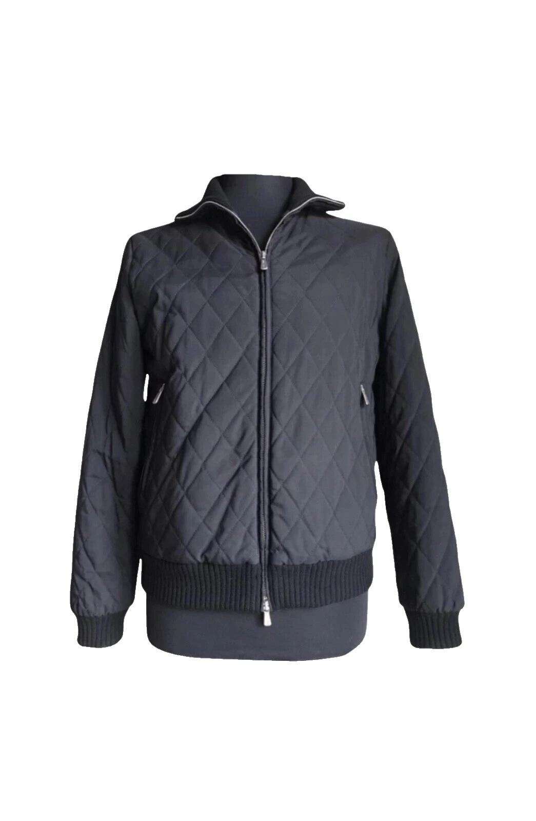 Tamanho Regular Preto Loro Piana Casacos, jaquetas e Coletes para Homens