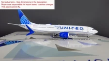 1:400 NG Model United B737 Max 8 N27261 Together 88040 metal plane SPK